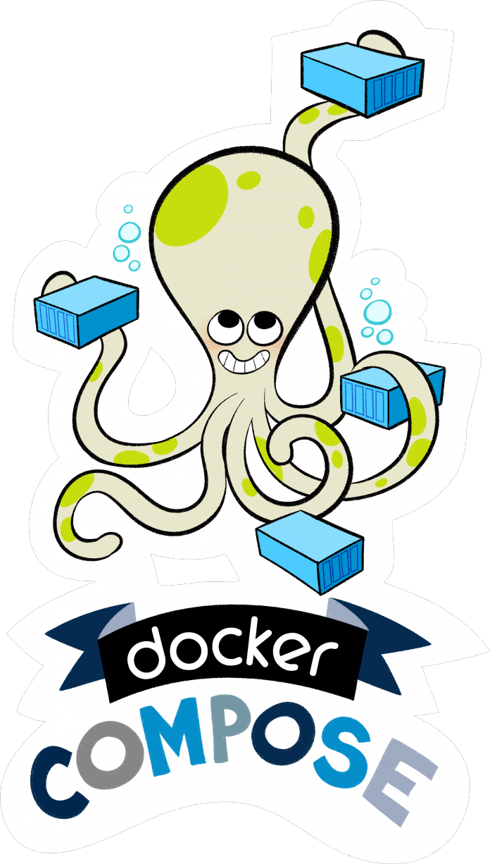 Docker Compose Logo - Docker Compose (696x1226)