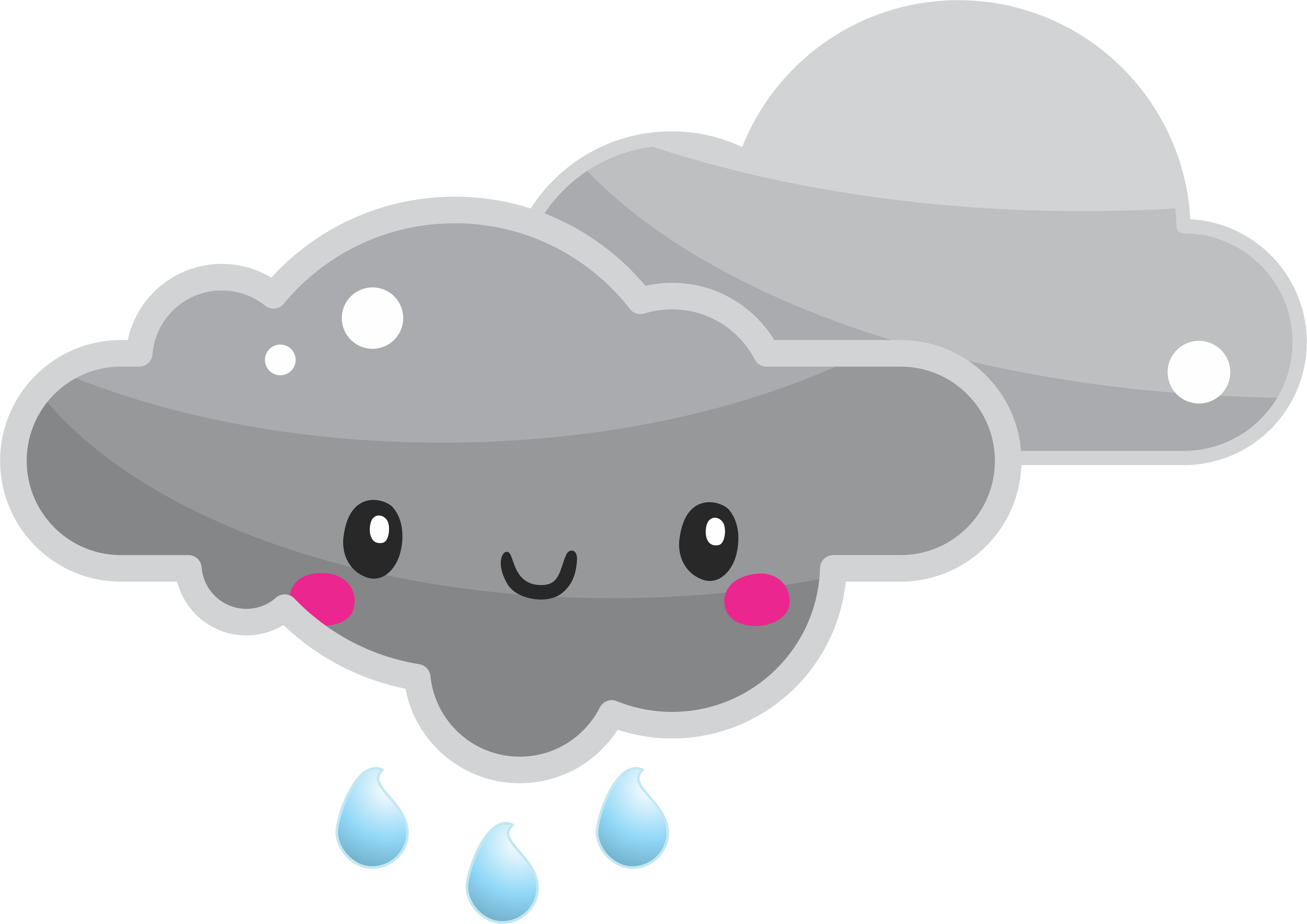 Ready To Ship Weather Icons-itty Bitty - Cartoon (4121x2914)