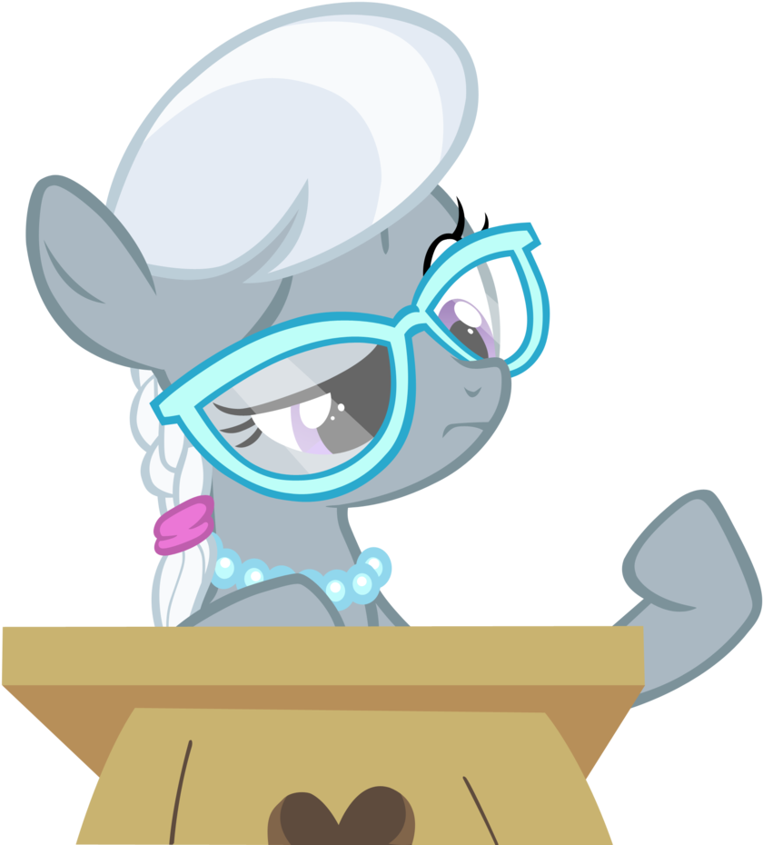 Stanford Pines Art Grunkle Stan Clip Art - Friendship Is Magic Silver Spoon (855x934)