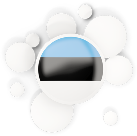 Illustration Of Flag Of Estonia - Flag Of Estonia (640x480)