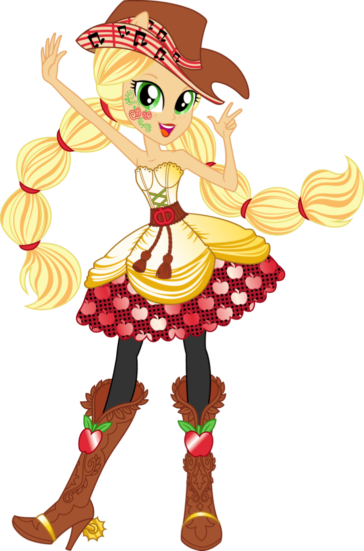 My Little Pony Equestria Girls Rainbow Rocks Applejack (1024x1551)