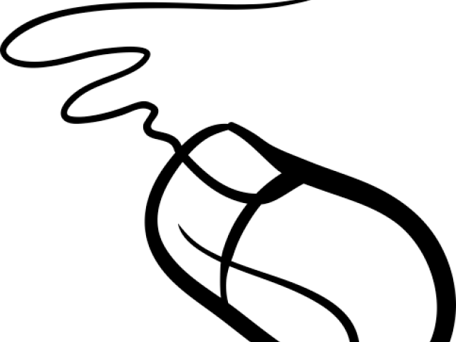 Computer Mouse Art - Mouse De Teclado Desenho (640x480)