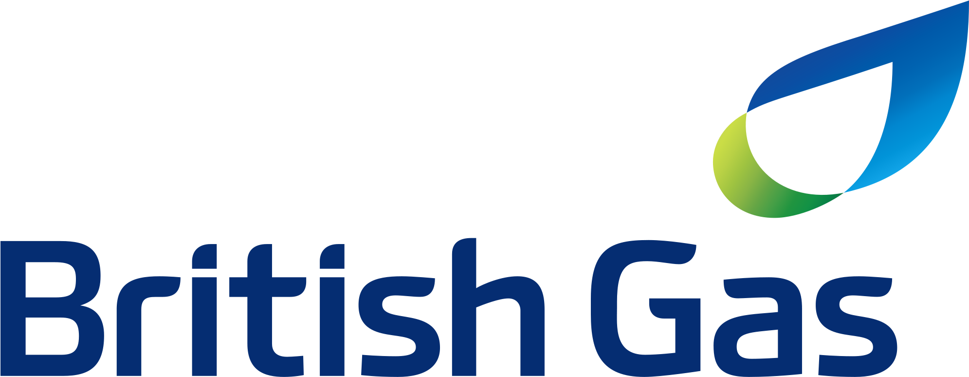 Households Will Benefit From A 5% Cut To Their Gas - British Gas Logo (2409x1134)