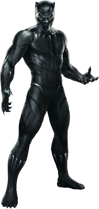 Black Panther By Sidewinder16 - Black Panther Vs Golden Jaguar (399x700)