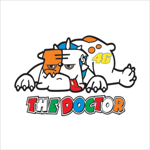 Custom Vinyl Stickers Printing At Lowest Market Prices - Valentino Rossi The Doctor (502x502)