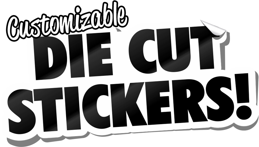 Die Cut Stickers Makestickers Com - Tattoo (1032x478)