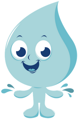 Dcal Water Droplet - Illustration (500x500)