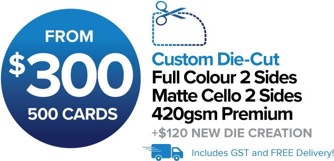 Diecut Business Cards Price - Die Cutting (700x350)