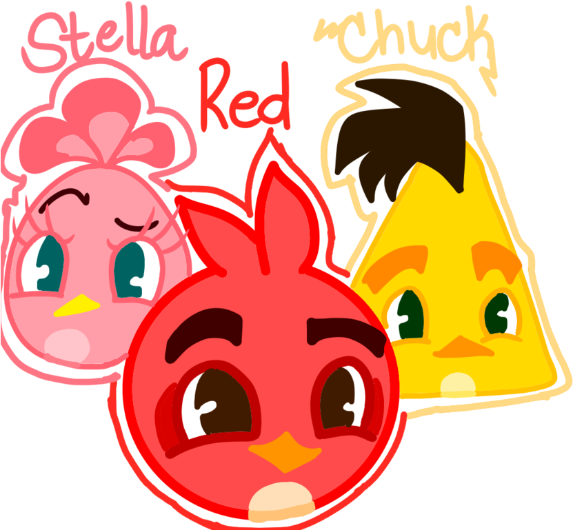 Angry Birds Babies By Theamazingbella22 - Baby Red Angry Bird (1024x768)