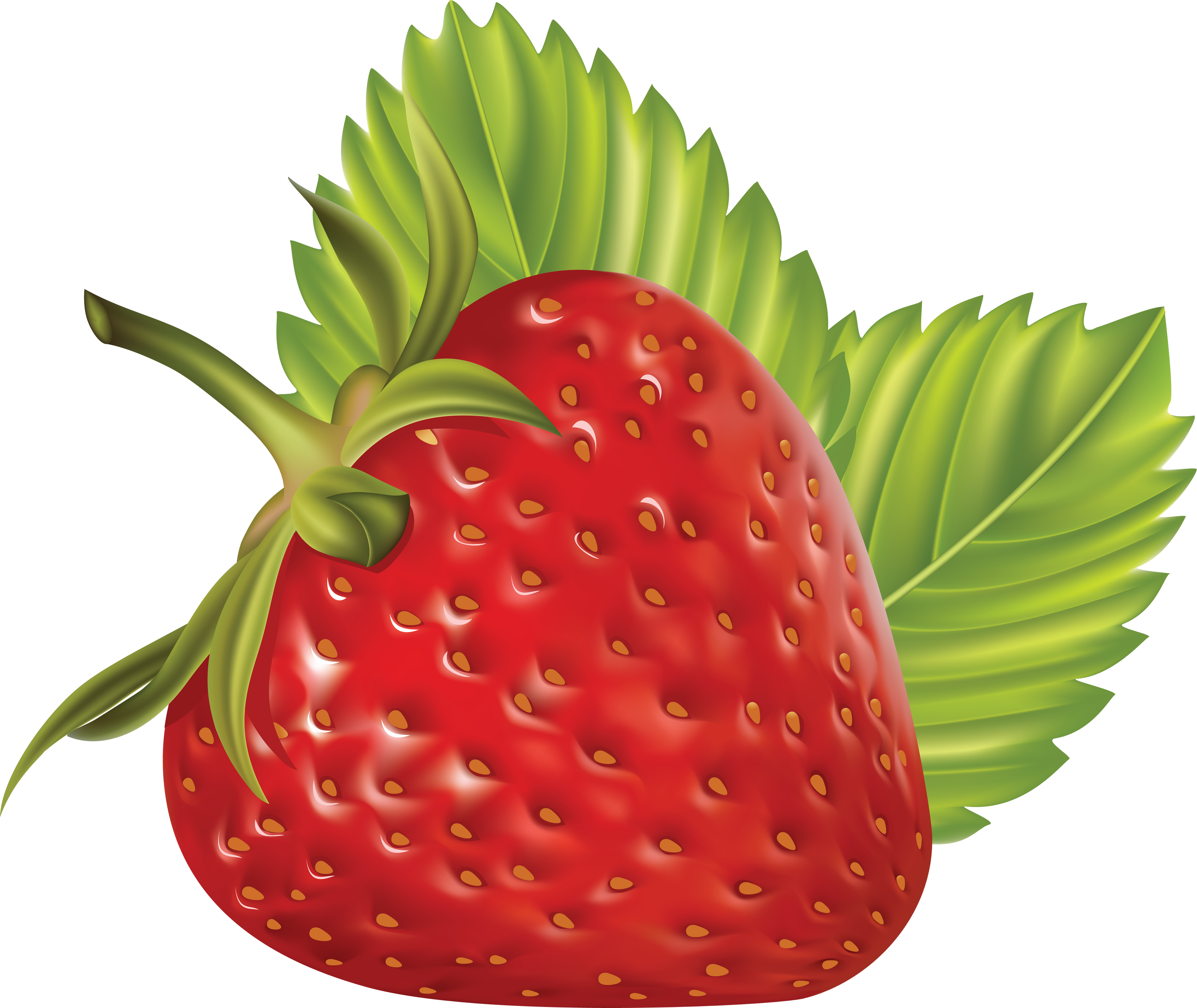 Strawberry Png Images - Clipart Frutas Png (3514x2960)