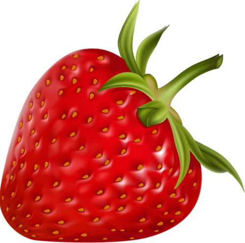 Strawberry Png Background - Strawberry (500x496)