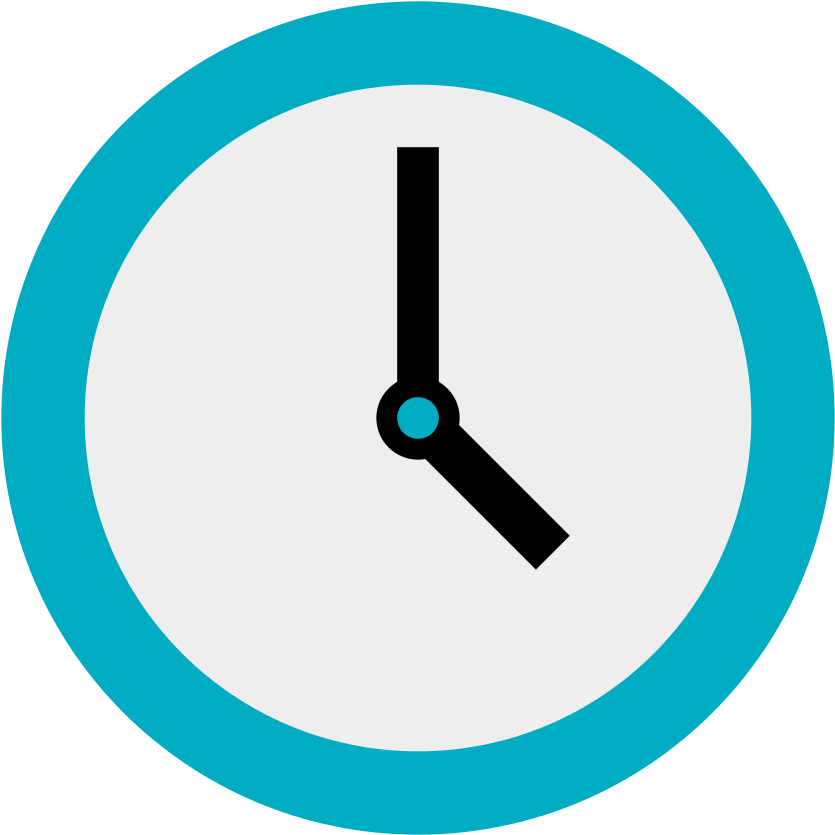 Fast Turnaround - Android Clock Icon (1000x1000)