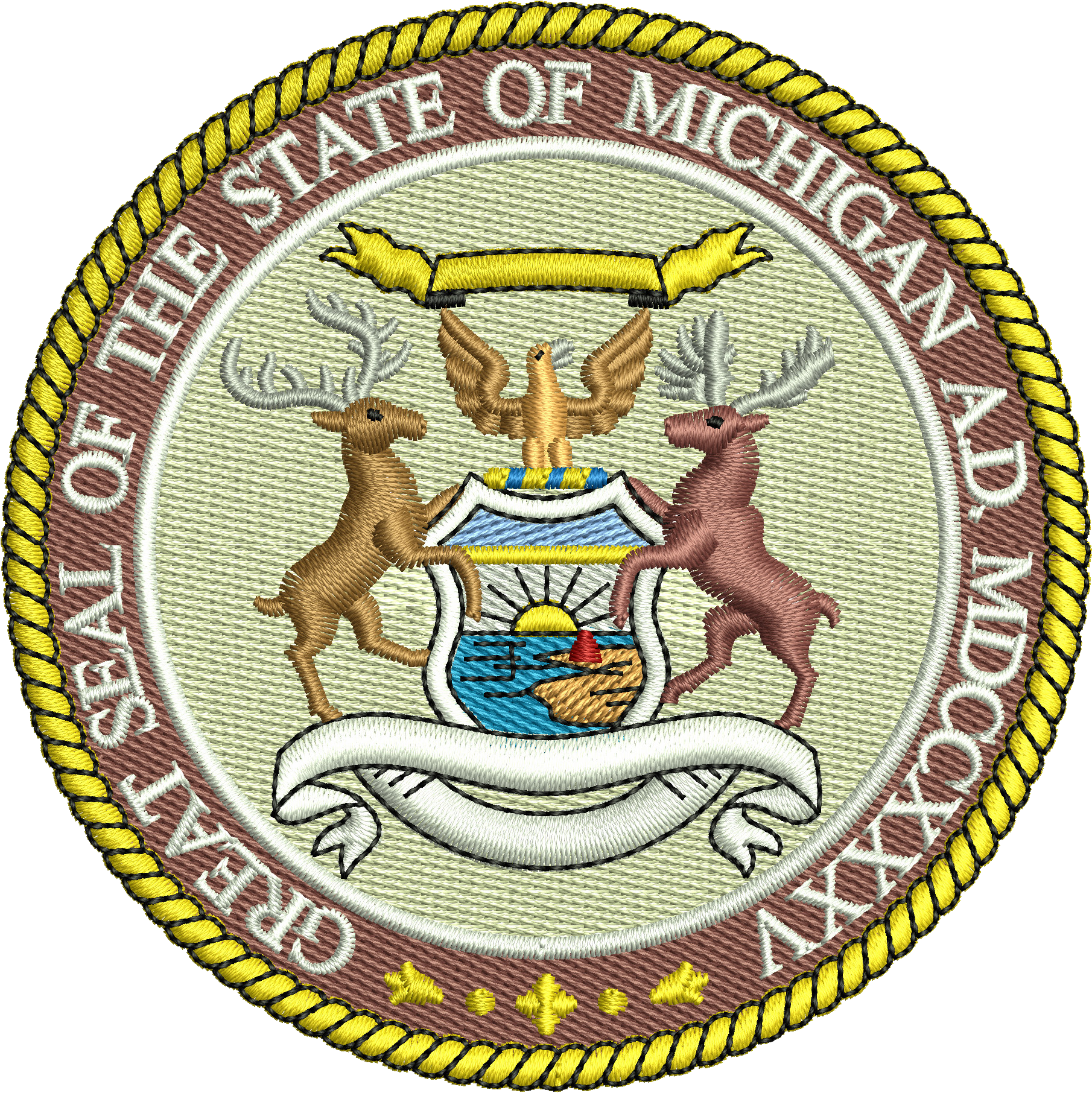 Embroidery Digitizing - Us Department Of Justice (1894x1936)