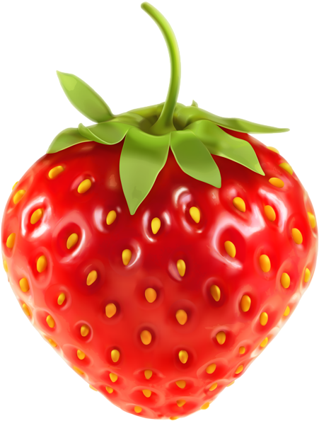 Strawberry Png Clipart Image In Category Fruits Png - Strawberry Clipart Png (457x600)