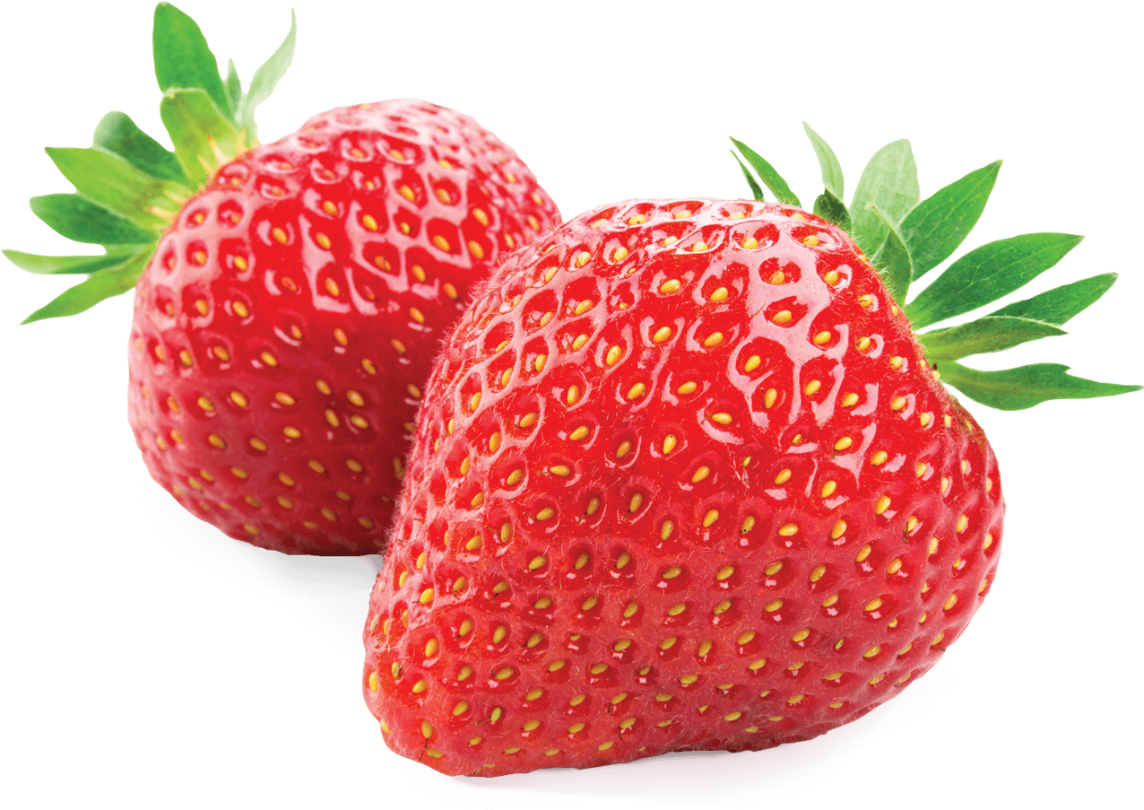 Strawberry Sweet Png - Two Strawberries (1500x1500)