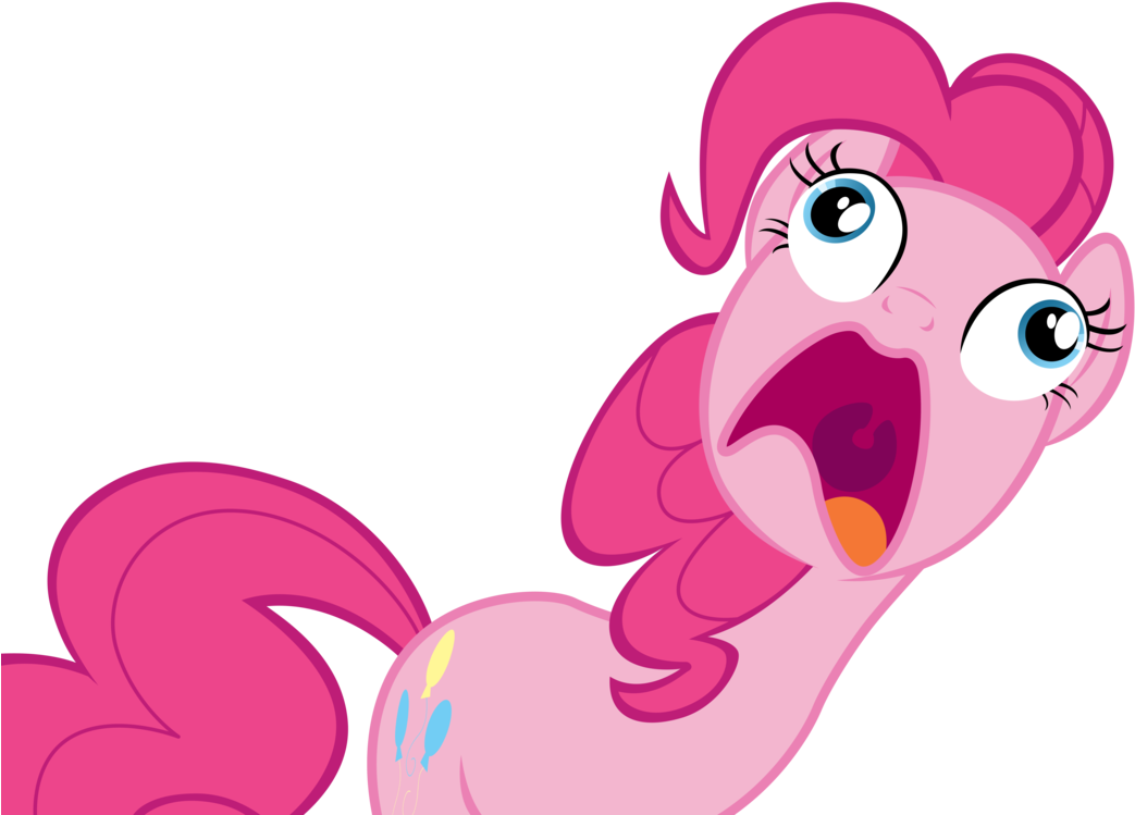 Pinkie Pie Big Gasp By Tardifice - Pinkie Pie Gasp (1057x755)