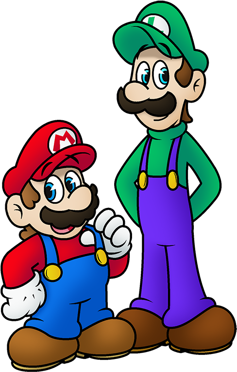Mario Brothers By Tonybearcomic - Mario Bros. (507x774)