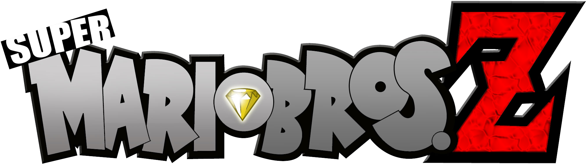 Super Mario Bros Z Modified Logo By Asylusgoji91 - Super Mario Bros Z (2077x722)