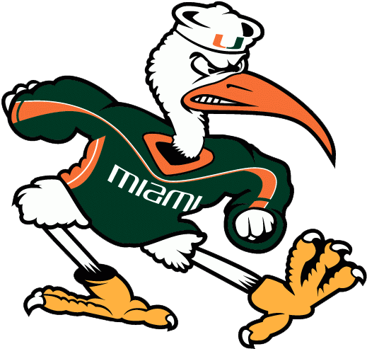University Of Miami Chapter Endowment - University Of Miami Mascot (525x500)