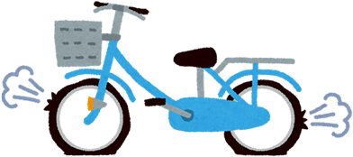 This Is The List Of Bicycle Rental Shops Which Has - 自転車 パンク イラスト (400x400)