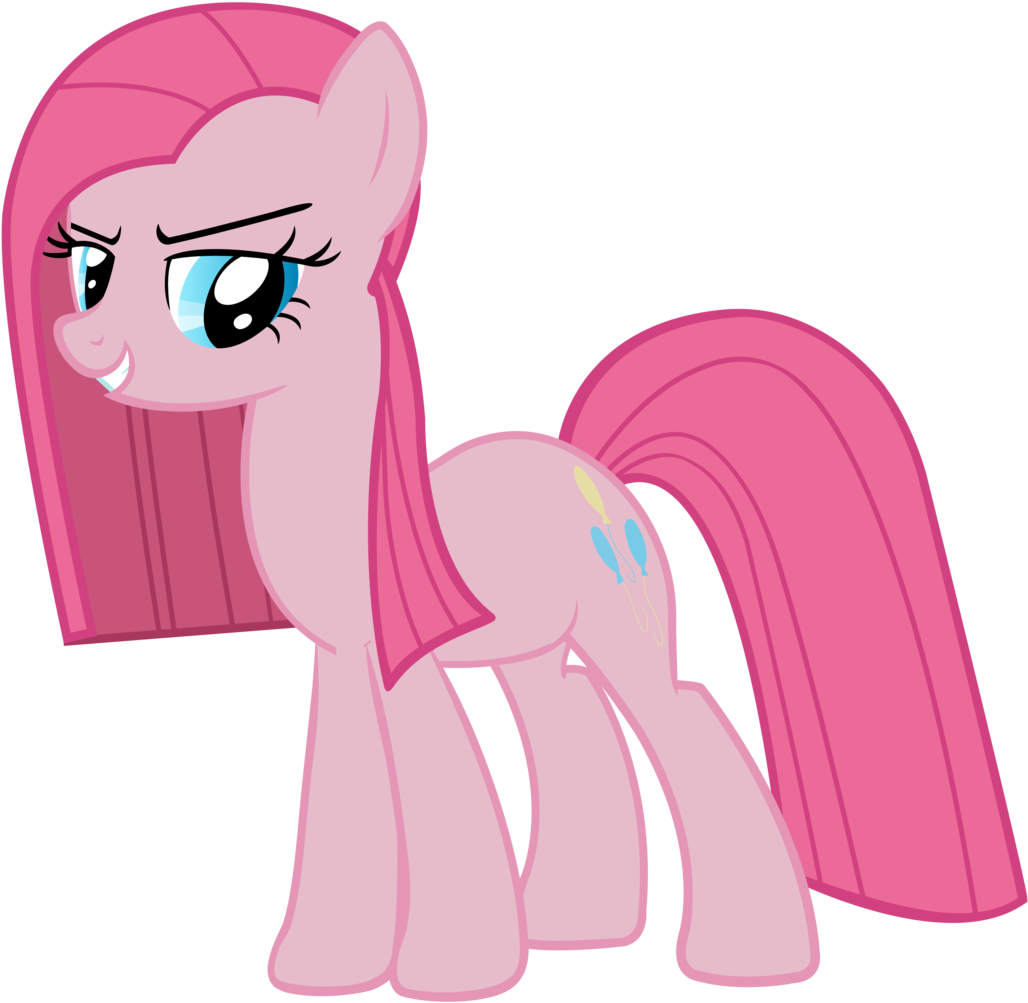 Mihaaaa, Bedroom Eyes, Flirty, Pinkamena Diane Pie, - Pinkamena Hair Vector (1058x1024)