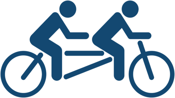 Tandem Bicycle - Center For Languages ​​and Key Competencies (870x349)