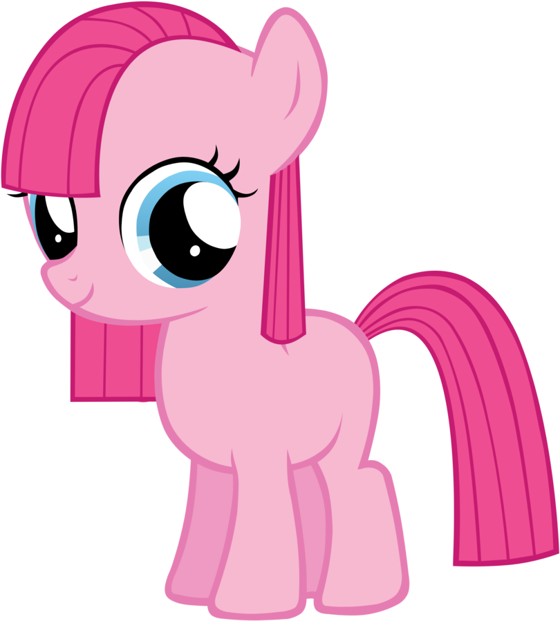 Pinkamena Diane Pie Filly By Nerve-gas - Mlp Filly Pinkie Pie (900x900)