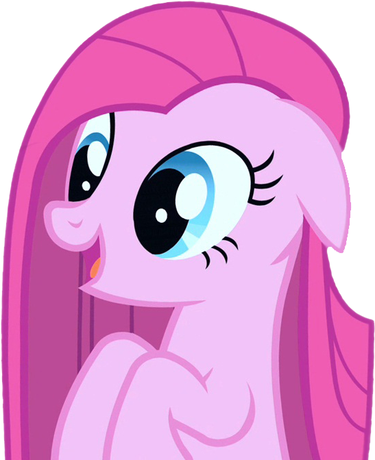 Happy Pinkamena Diane Pie By Mlp Pinkamena Diane Pie - Pinkie Pie Straight Hair (750x720)