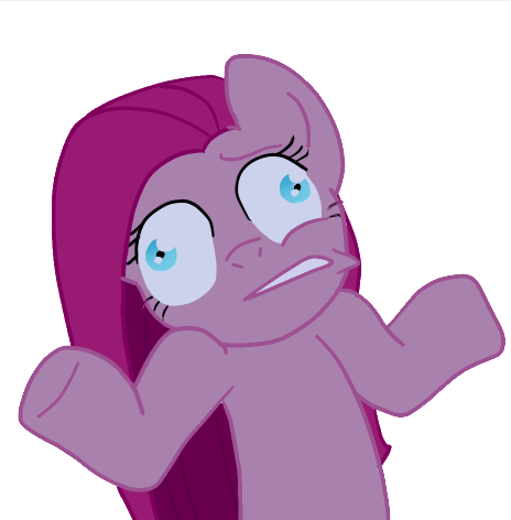 Pinkamena Diane Pie Shrug By Glitterypencils - Pinkamena Diane Pie Png (464x472)