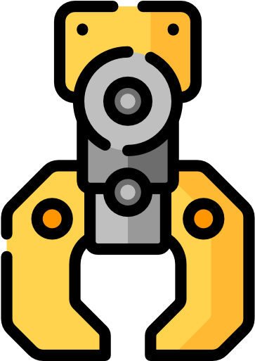Robot Arm Free Icon - Robot Arm Cartoon Png (512x512)