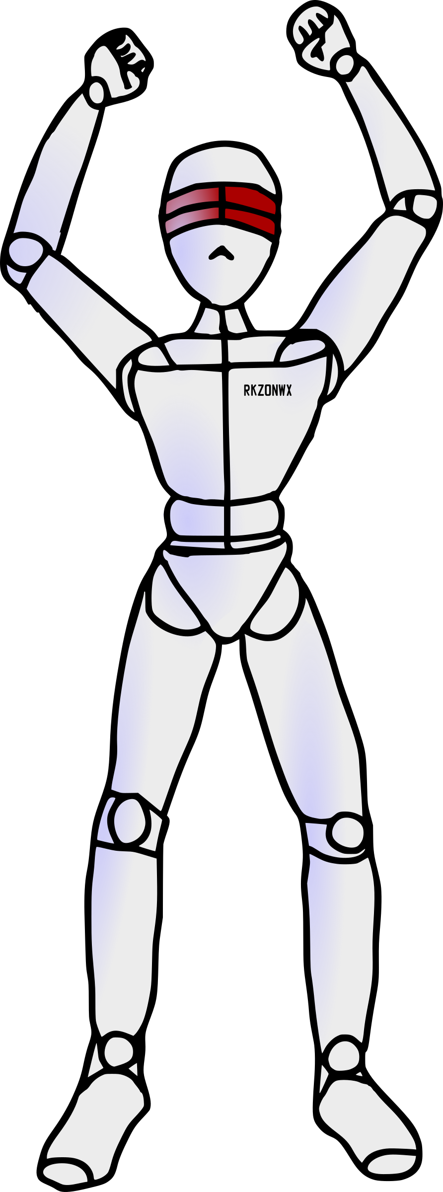 Robot Protest - Robot Protest (892x2400)