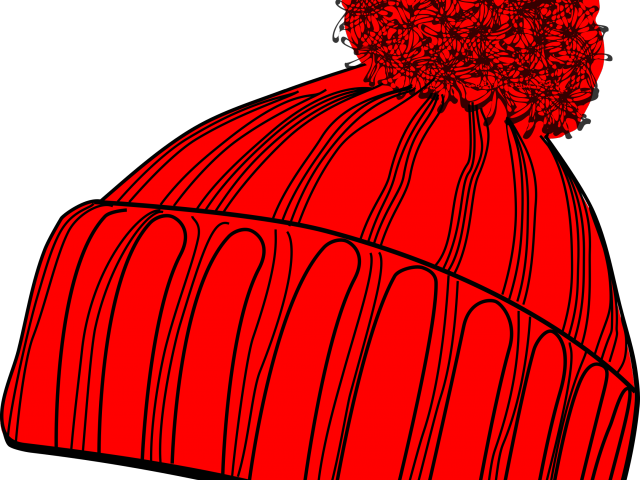 Scarf Clipart Toboggan Hat - Beanie Clipart Png (640x480)