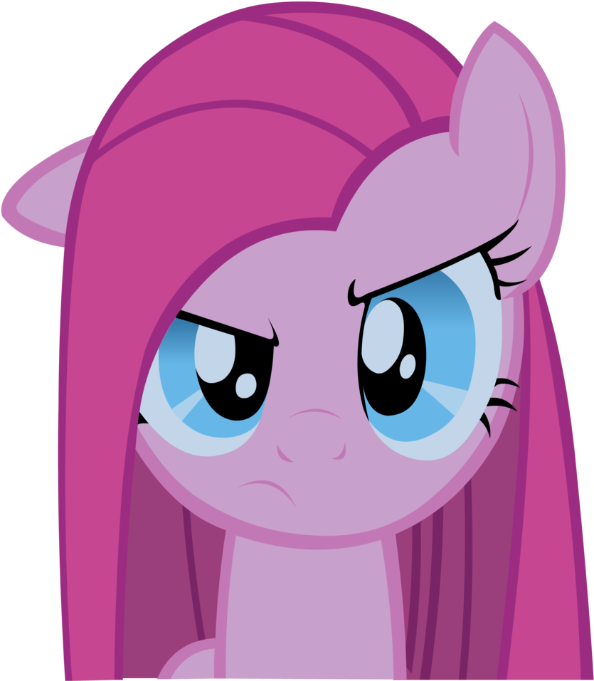 Serious Pinkie Pie By Chir-miru - Pinkamena Diane Pie Face (900x1003)