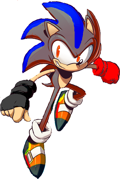 Alpha The Ultimate Hedgehog, Or Alphonse - Sonic The Hedgehog Alpha (432x627)