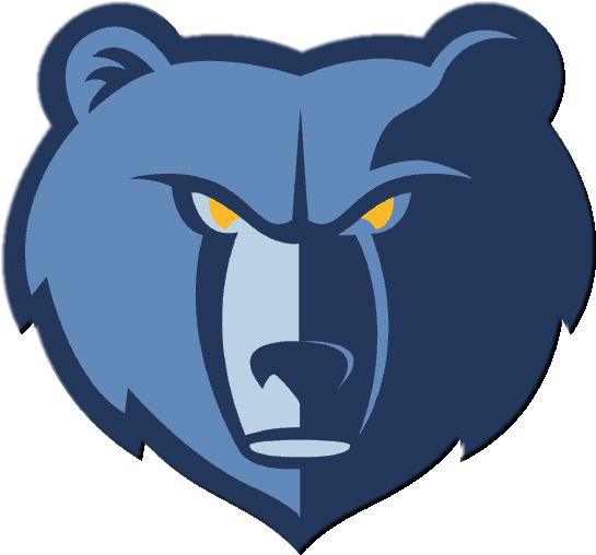 Memphis Grizzlies Logo Clipart - Memphis Grizzlies Logo Png (545x508)