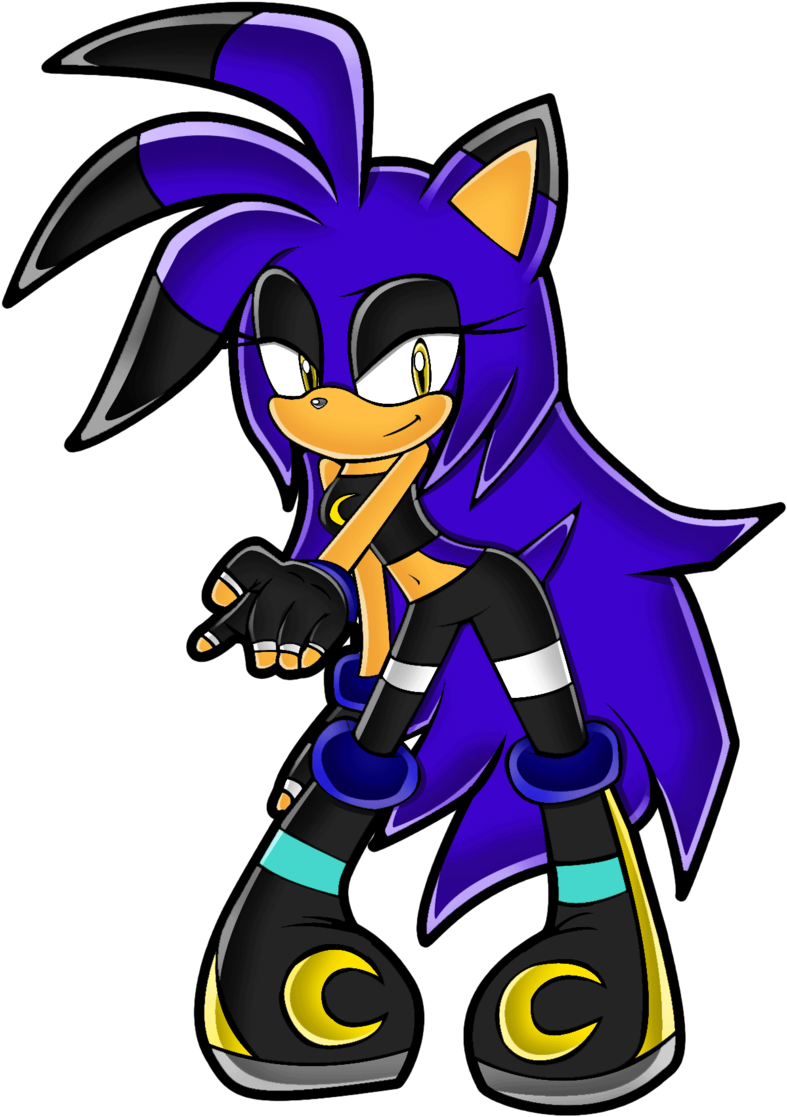 Tsuki The Hedgehog - Rova The Hedgehog And Shadow (900x1200)