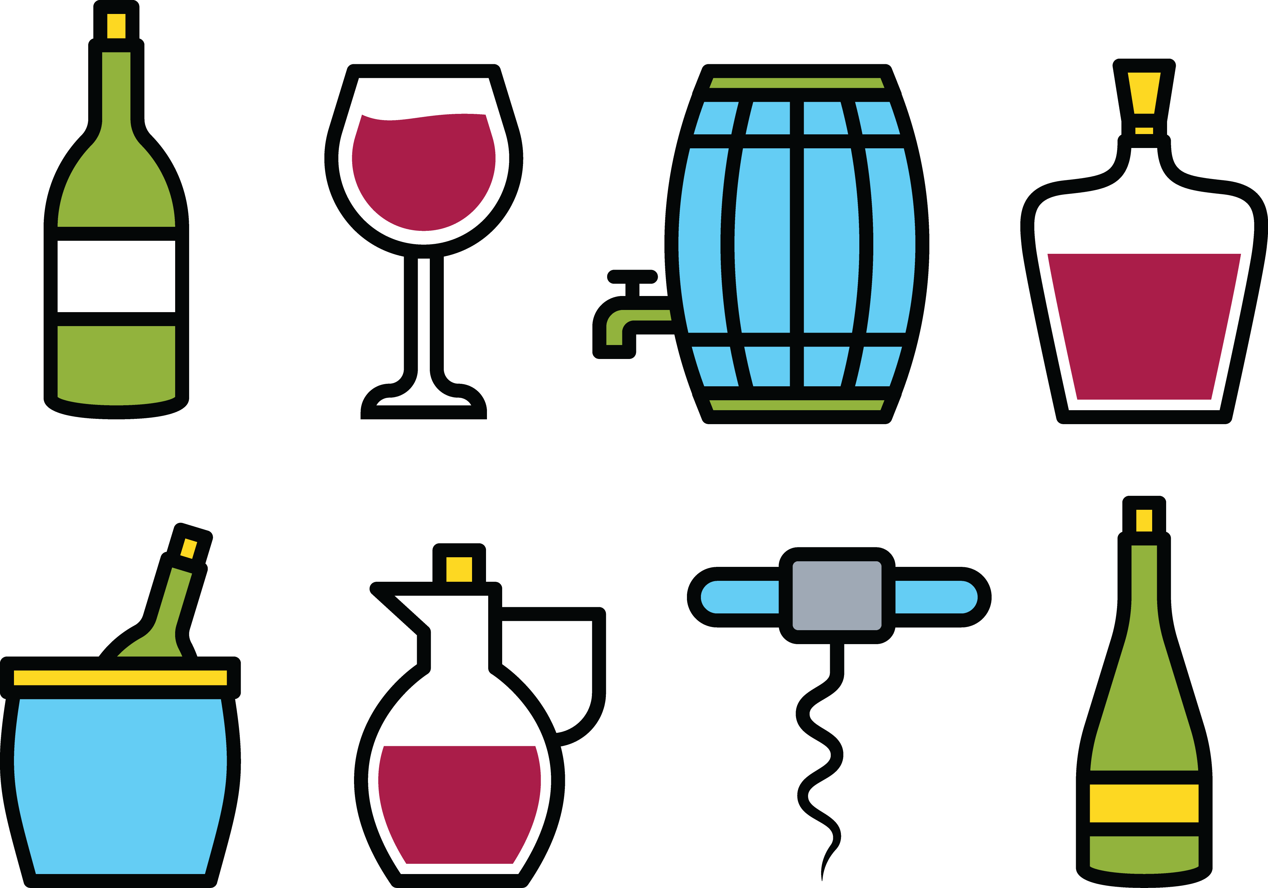 Red Wine Glass Bottle Wine Glass - Wine (4083x2862)