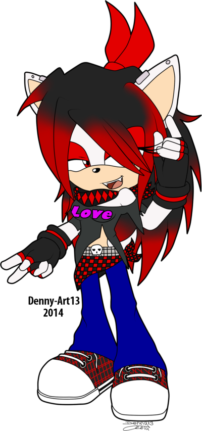 Cath The Hedgehog By Denny-art13 - Kath The Hedgehog (400x853)