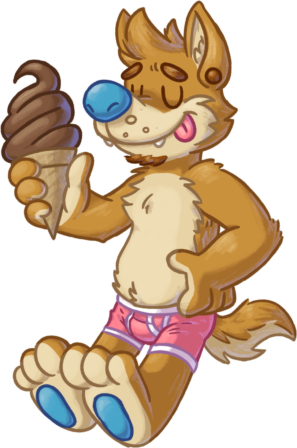 Ice Cream And Underwear - Ice Cream (1024x1500)