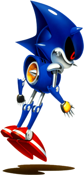 Sonic The Hedgehog Cd - Sonic Mania Metal Sonic (368x744)