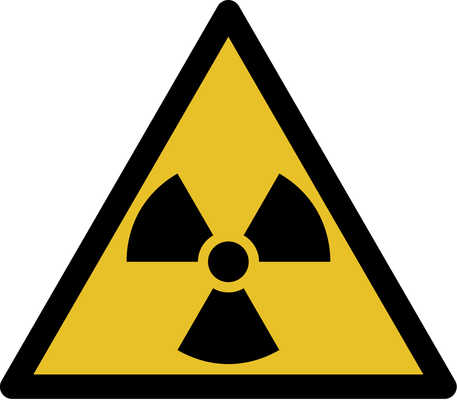 Clip Arts Related To - Ionizing Radiation Symbol (2000x1750)