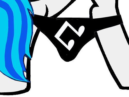 Sandperv, Black Underwear, Clothes, Cutie Mark Underwear, - Sandperv, Black Underwear, Clothes, Cutie Mark Underwear, (500x375)