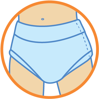 Identify The Front Of The Absorbent Briefs, And Put - Identify The Front Of The Absorbent Briefs, And Put (351x351)