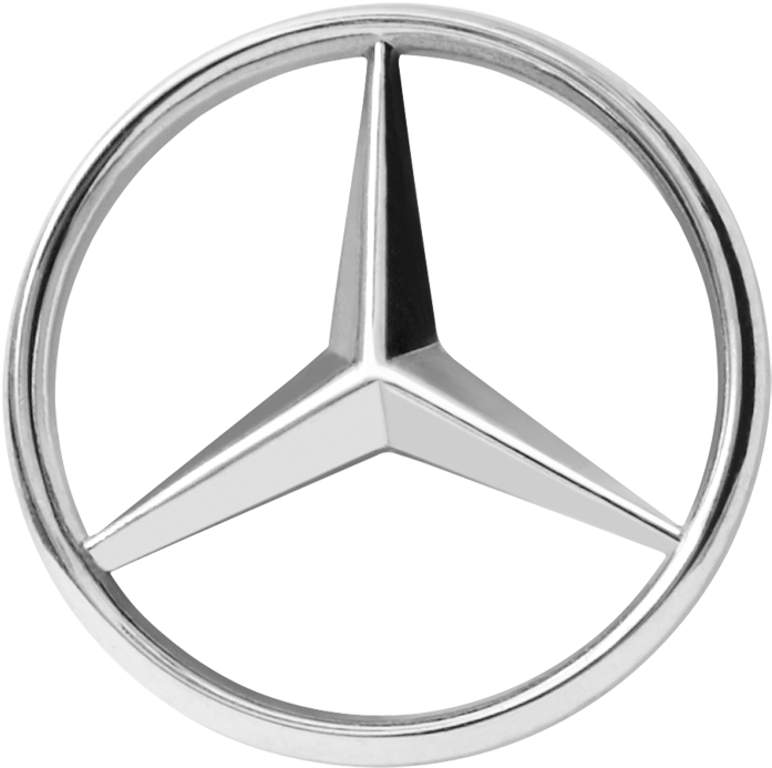 Mercedes Logos Png Images, Download - Logo Mercedes Benz Png (1000x1000)