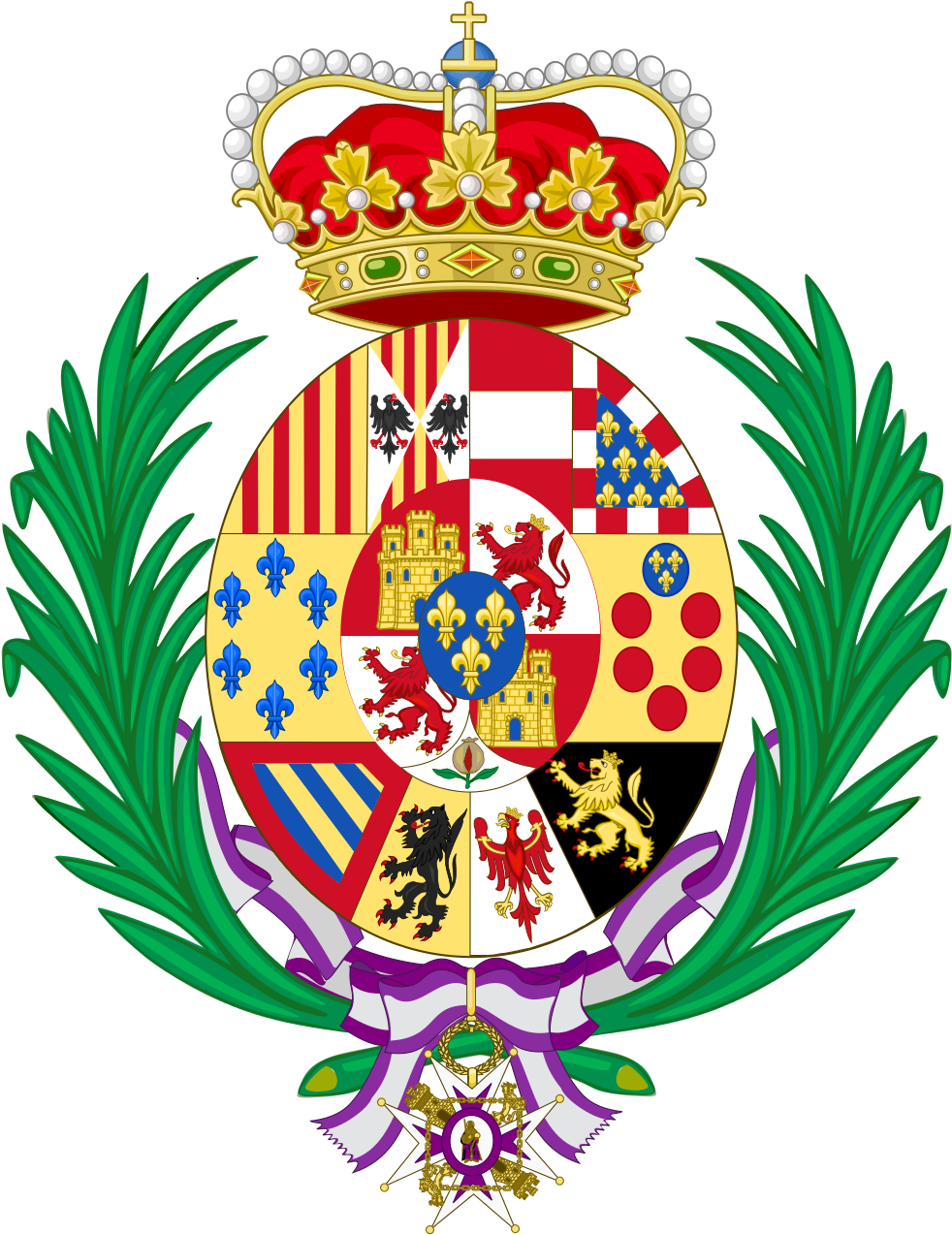 Open - Prince Of Asturias Coat Of Arms (1000x1322)