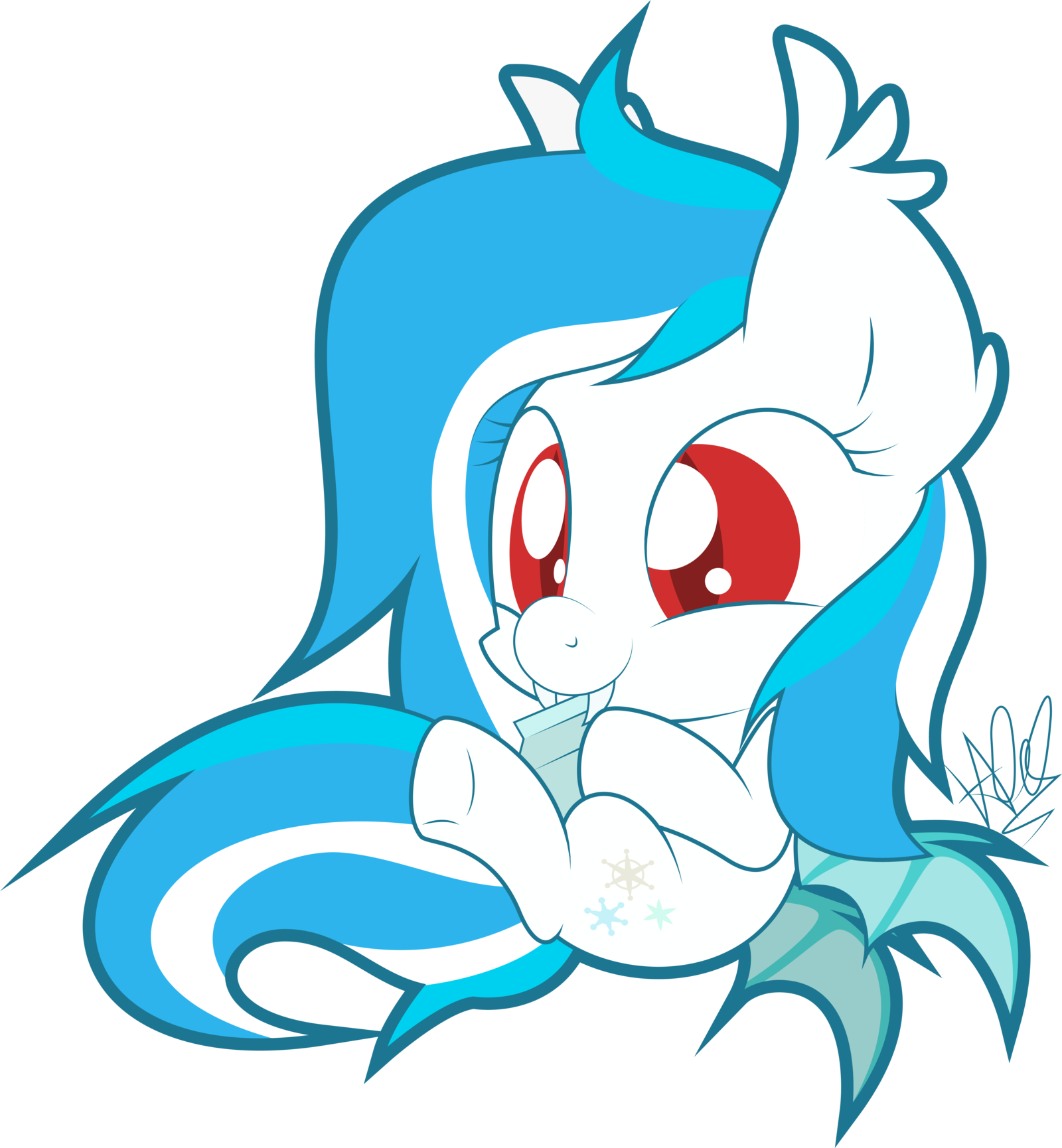 Chibi Snowflake By Natusoulsilver Chibi Snowflake By - Chibi Snowflake By Natusoulsilver Chibi Snowflake By (1600x1730)