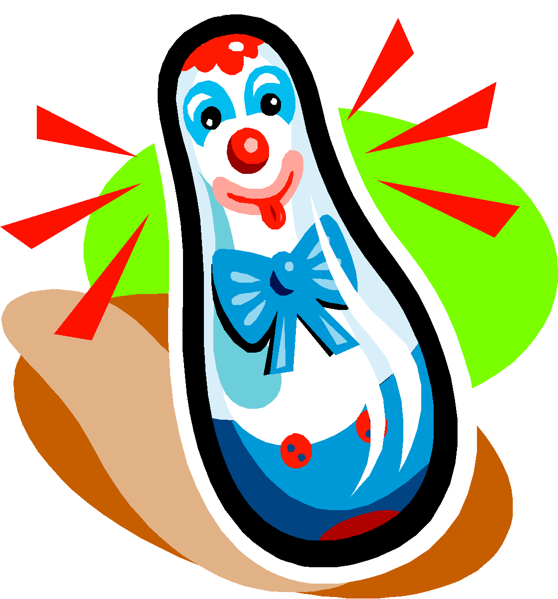 No Test-retest Reliability - Bobo Doll Clipart (1122x1206)