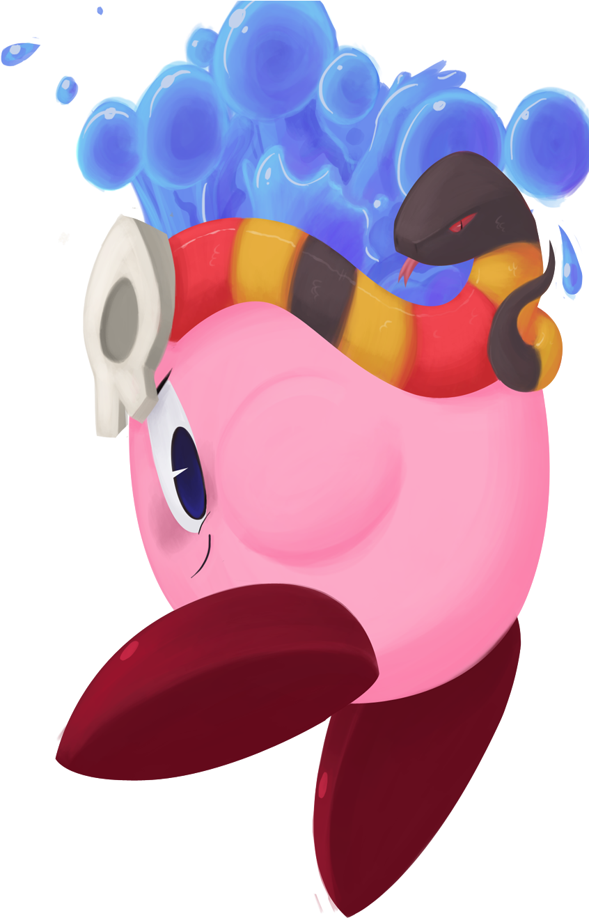 Poison Kirby By Mixedupmagpie Poison Kirby By Mixedupmagpie - Poison Kirby (854x1318)