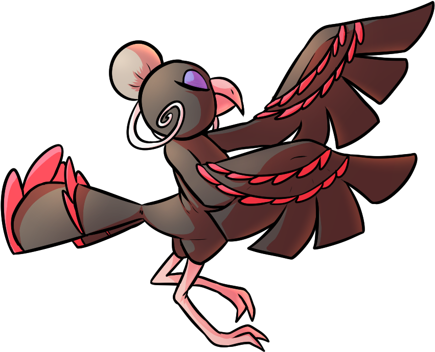 [collab] Shiny Baile Style Oricorio By Nuclear-smash - Oricorio Baile Fanart (908x715)