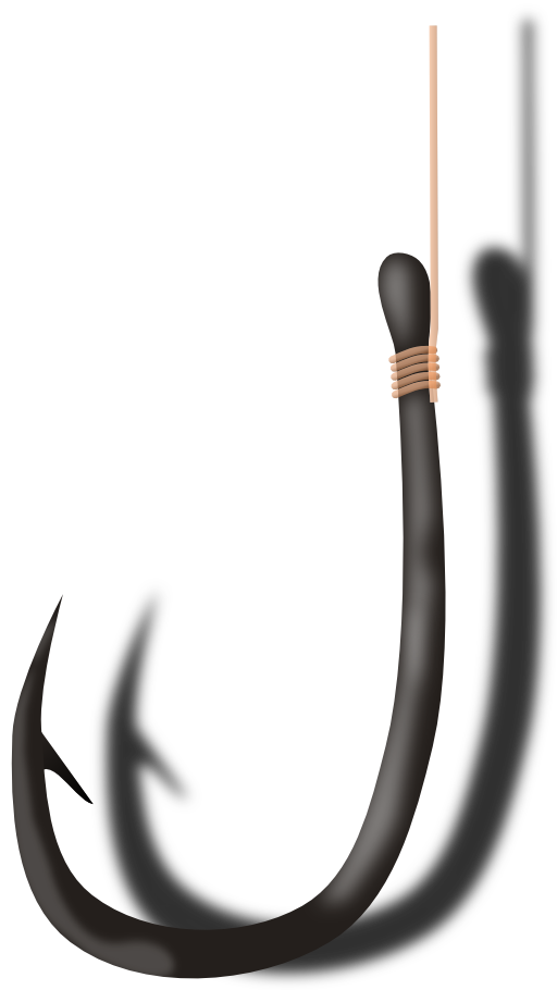 Hook Fish Png (958x1355)